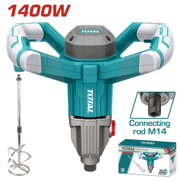 MEZCLADORA 1400W M14 C/LED INC PALETA INDUSTRIAL