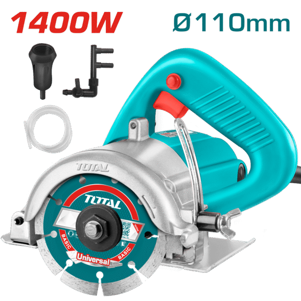 CORTADOR DE MARMOL 1400W 13000RPM 110X20MM CORTE 34MM INDUSTRIAL