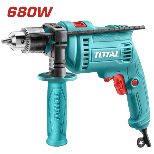 TALADRO PERCUTOR 680W 13MM 0-3000RPM