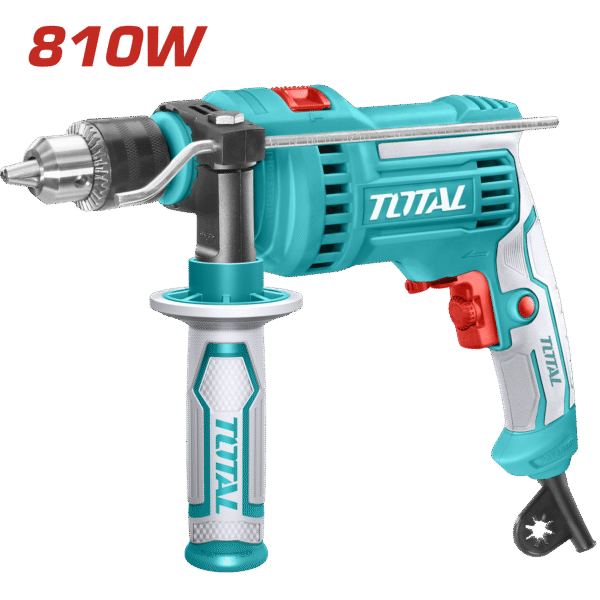 TALADRO PERCUTOR 810W 13MM 0-2800RPM VEL. VARIABLE INDUSTRIAL