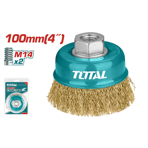 CEPILLO COPA 100MM 4” M14X2 8500R/MIN