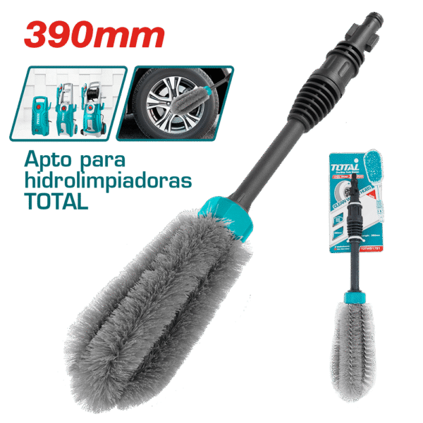 ESCOBILLA PARA LAVADORA A PRESION 390MM LIMPIEZA DE LLANTAS