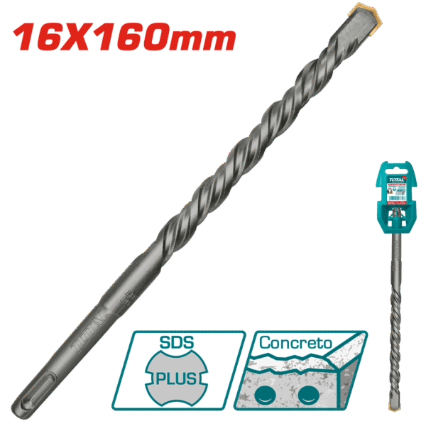 BROCA SDS PLUS 16 X 160MM INDUSTRIAL