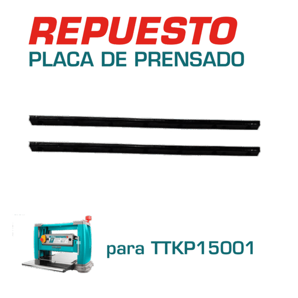 PLACA DE PRENSADO P/CEPILLO DE BANCO TTKP15001