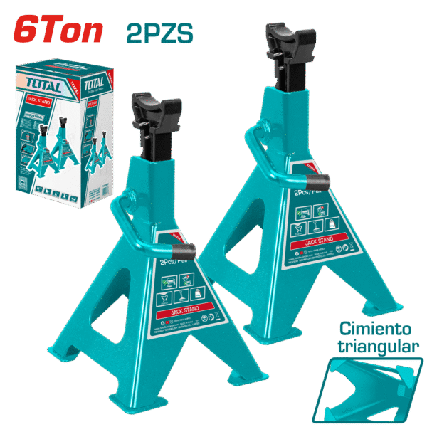 SET CABALLETE 6TON 388-580MM 2PZS X SET INDUSTRIAL