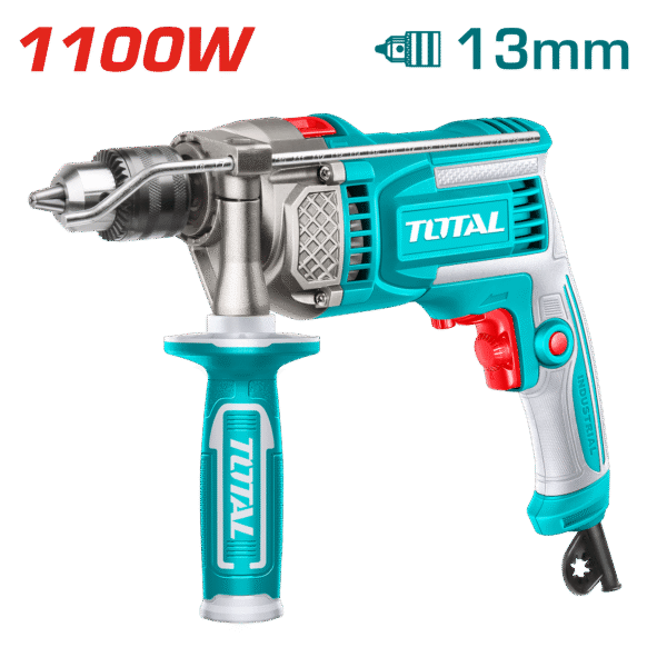 TALADRO PERCUTOR 1100W 13MM 0-3000RPM INDUSTRIAL