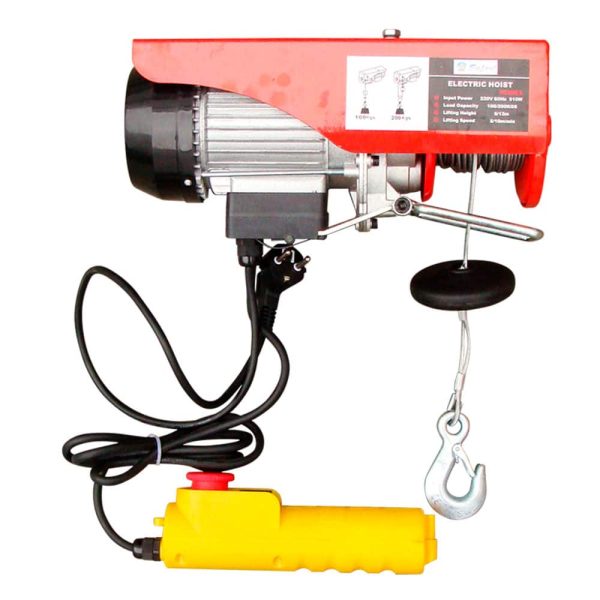 TECLE ELECTRICO 510W 1G:100KG / 2G:200KG E:6-12M V:5-10M/MIN