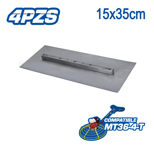 HOJA P/ALISADOR DE ACABADOS 6X14″ 2.0MM P/MT36 X 4PZS