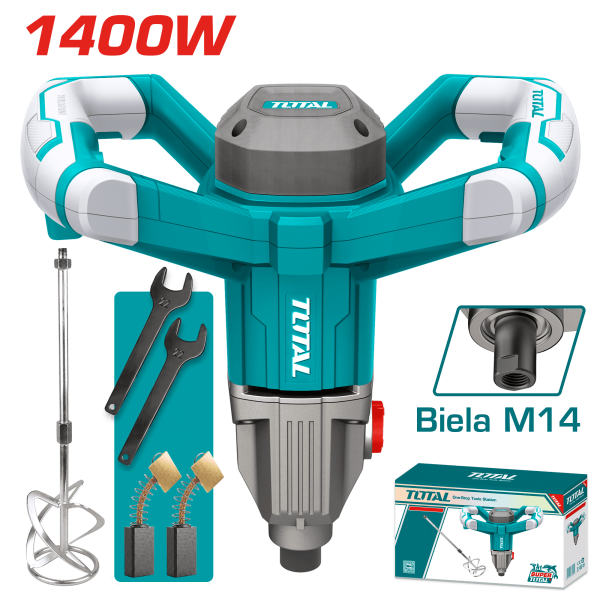 MEZCLADORA 1400W M14 C/LED INC PALETA INDUSTRIAL