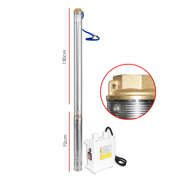 BOMBA SUMERGIBLE POZO 4” SD 220V 7.4HP 5.50KW 3FASE