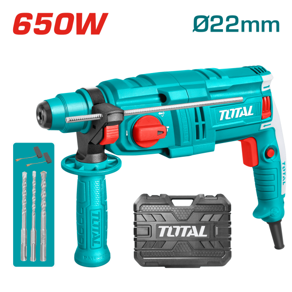 ROTOMARTILLO SDS+ 22MM 650W 0-5500BPM 1.7J