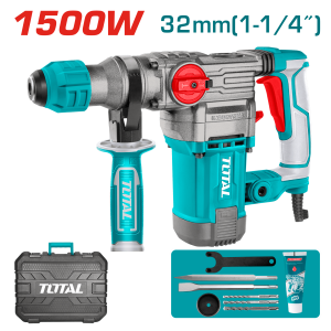 ROTOMARTILLO SDS+ 32MM 1500W 950RPM 4500BPM 5.5J MALETIN INDUSTRIAL