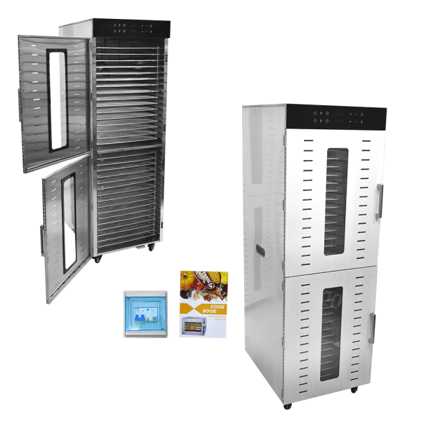 DESHIDRATADOR ACERO INOX 3000W 32 NIVELES