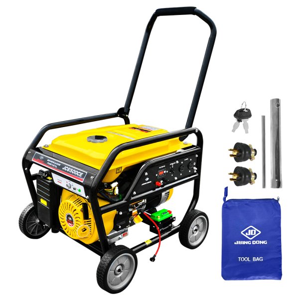 GENERADOR GASOLINERO MAX. 6.5KW D:AURORA ENC: ELECTRICO M:13HP RUEDAS