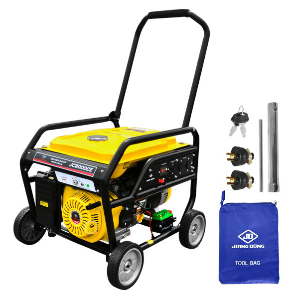 GENERADOR GASOLINERO MAX. 8.0KW D:AURORA ENC: ELECTRICO M:15HP RUEDAS