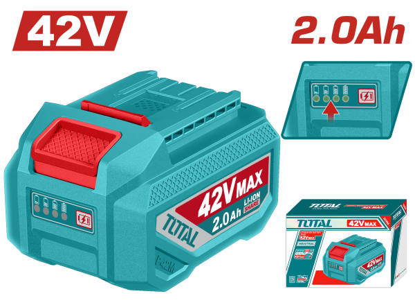 BATERIA LI-ION 42V 2.0AH C/INDICADOR LED INDUSTRIAL