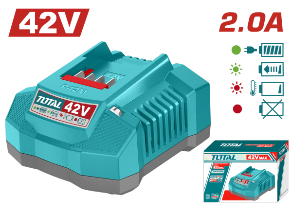 CARGADOR INTELIGENTE 2.0A 42V P42M INDUSTRIAL