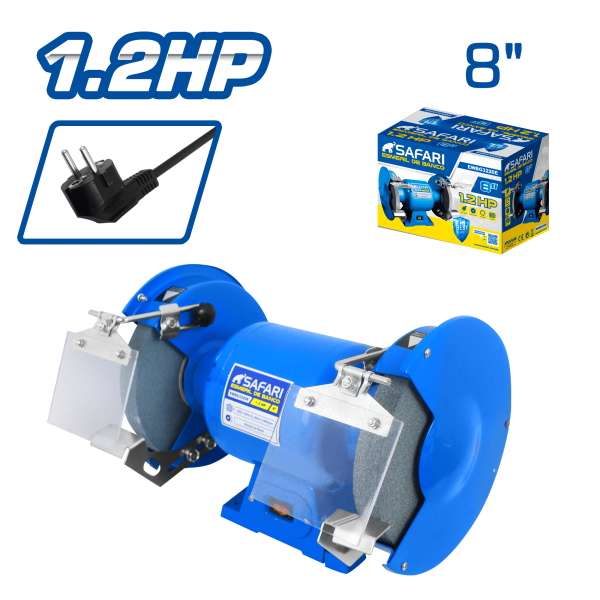 ESMERIL DE BANCO 08PULG 220V 1.2HP