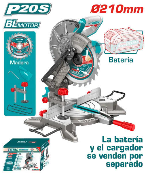 INGLETADORA 20V BL 210MM 4500RPM INDUSTRIAL