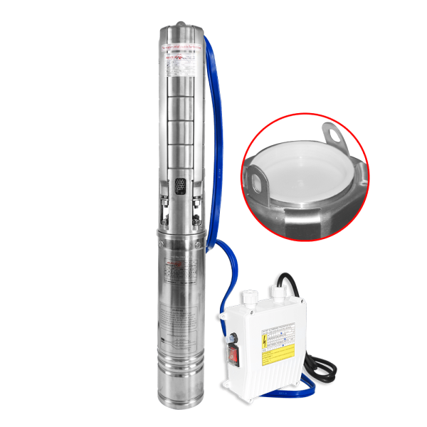 BOMBA SUMERGIBLE POZO 4” SPM 220V 3.0HP 2.20KW 1FASE