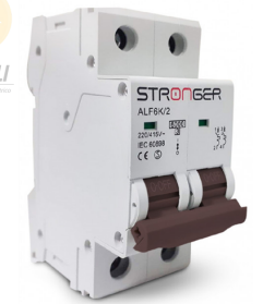 LLAVE TERMOMAGNETICA 2X10A 6KA ALPHA – STRONGER